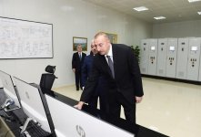 Президент Ильхам Алиев принял участие в церемонии открытия электростанции в Лерикском районе (ФОТО)