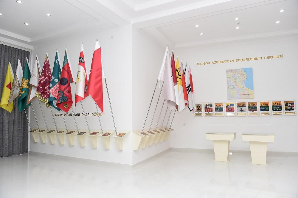 Президент Ильхам Алиев принял участие в открытии Музея флага в Лерике (ФОТО)