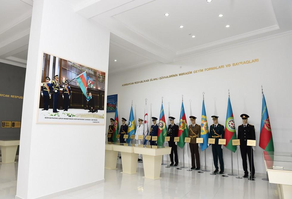 Президент Ильхам Алиев принял участие в открытии Музея флага в Лерике (ФОТО)