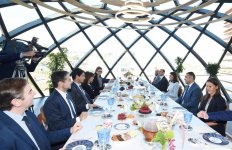 Первый вице-президент Азербайджана Мехрибан Алиева встретилась с председателем Сената Италии (ФОТО)
