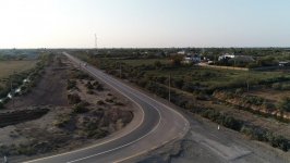 Президент Ильхам Алиев принял участие в открытии автодороги Имишли-Отузики-Гарагашлы (ФОТО)