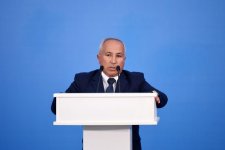 Президент Ильхам Алиев принял участие в церемонии открытия нового канала-притока реки Араз (ФОТО)