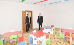 Президент Ильхам Алиев принял участие в открытии яслей-детсада, построенного в Имишли по инициативе Фонда Гейдара Алиева (ФОТО)