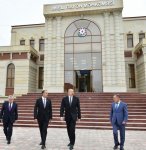 Президент Ильхам Алиев ознакомился с условиями, созданными в новом здании Имишлинского районного суда (ФОТО)