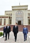 Президент Ильхам Алиев ознакомился с условиями, созданными в новом здании Имишлинского районного суда (ФОТО)