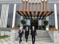 Президент Ильхам Алиев принял участие в открытии Имишлинского центра автоматического управления и контроля «Азеришыг» (ФОТО)