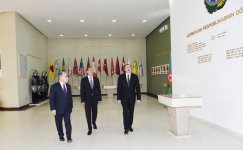 Президент Ильхам Алиев принял участие в открытии Музея флага в Имишли (ФОТО)