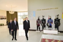 Президент Ильхам Алиев принял участие в открытии Музея флага в Имишли (ФОТО)