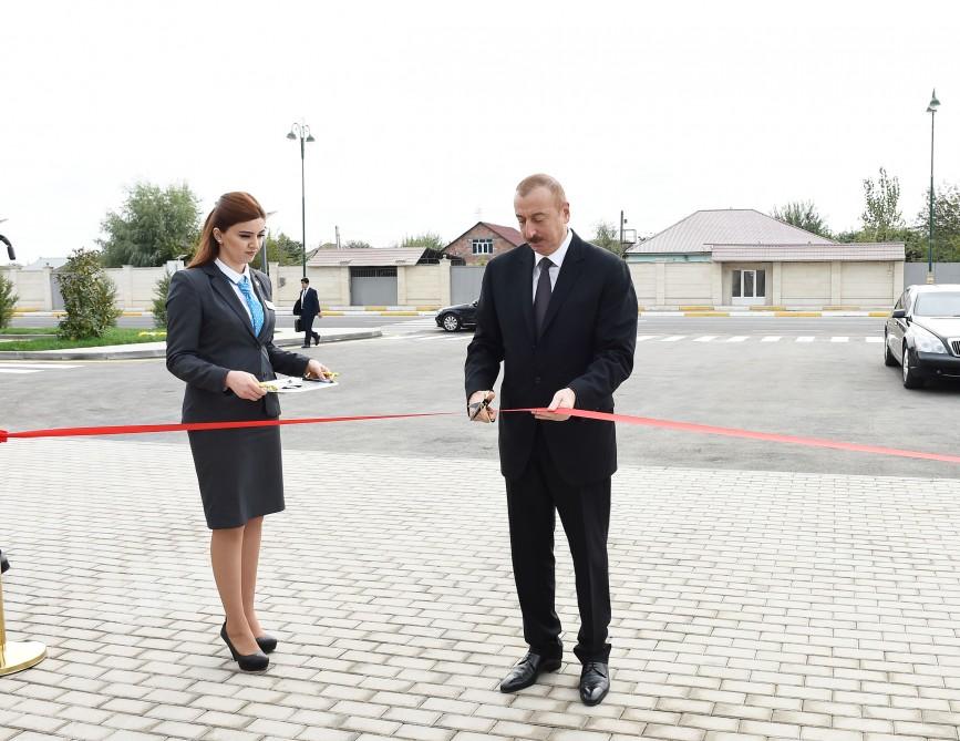 President Aliyev inaugurates “ASAN Hayat” complex in Imishli (PHOTO)