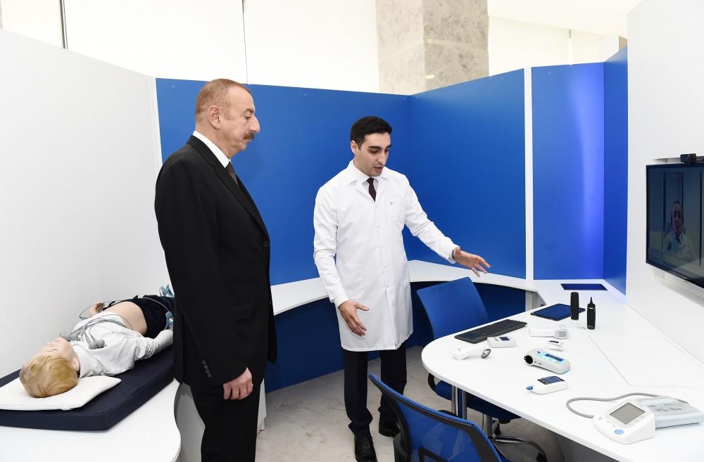 President Aliyev inaugurates “ASAN Hayat” complex in Imishli (PHOTO)