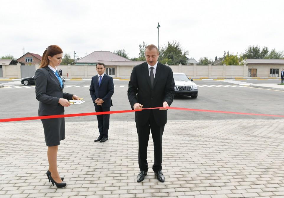 President Aliyev inaugurates “ASAN Hayat” complex in Imishli (PHOTO)