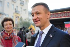 Москва с благодарностью приняла осенние дары Азербайджана (ФОТО)