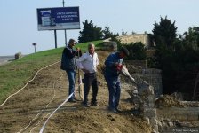 В ИВ района сообщили о ситуации на Зыхском шоссе в Баку после оползня (ФОТО/ВИДЕО)