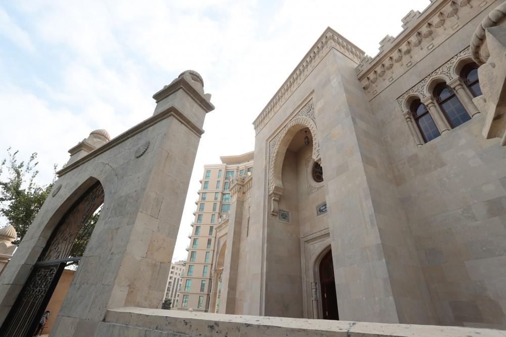 First VP Mehriban Aliyeva attends opening of renovated Imam Huseyn Mosque (PHOTO)