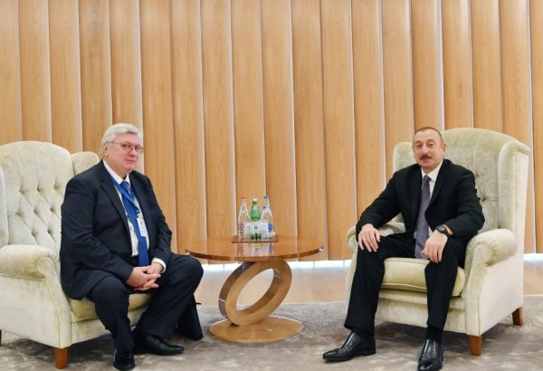 President Aliyev meets rector of Moscow State Institute of International Relations
