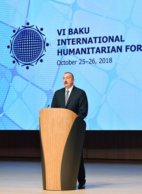 Президент Азербайджана: Все еще не разработан международный механизм, который заставит агрессора выполнить резолюции, принятые ведущей международной структурой