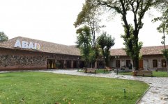 Azerbaijani president, first lady attend opening of ABAD Center of Ceramics and Applied Arts in Shaki (PHOTO)