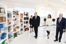 Президент Ильхам Алиев и Первая леди Мехрибан Алиева приняли участие в открытии Центра Гейдара Алиева в Шеки (ФОТО)