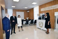 Президент Ильхам Алиев и Первая леди Мехрибан Алиева приняли участие в открытии Центра Гейдара Алиева в Шеки (ФОТО)