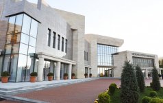 Президент Ильхам Алиев и Первая леди Мехрибан Алиева приняли участие в открытии Центра Гейдара Алиева в Шеки (ФОТО)