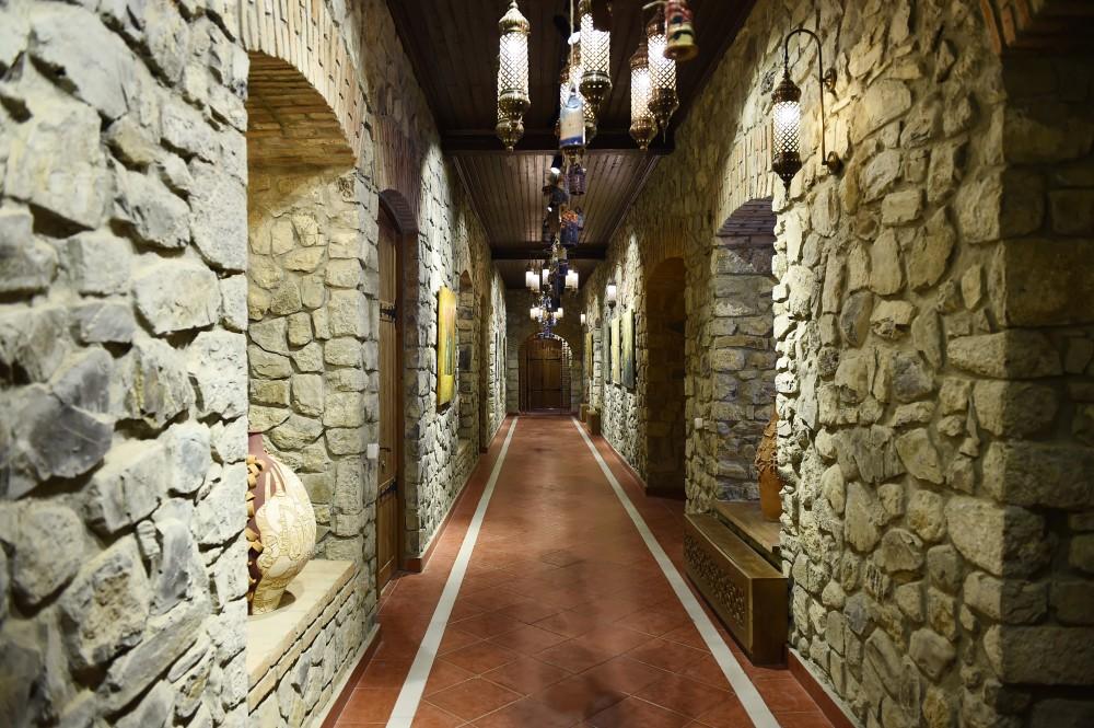 Azerbaijani president, first lady attend opening of ABAD Center of Ceramics and Applied Arts in Shaki (PHOTO)