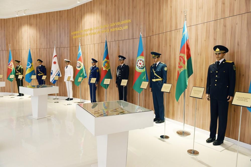 Президент Ильхам Алиев и Первая леди Мехрибан Алиева приняли участие в открытии Музея флага в Шеки (ФОТО)
