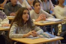 В Бакинском филиале МГУ имени М.В. Ломоносова прошел ежегодный День открытых дверей (ФОТО)