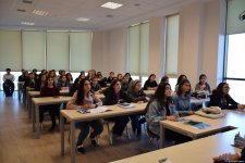В Бакинском филиале МГУ имени М.В. Ломоносова прошел ежегодный День открытых дверей (ФОТО)