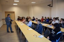 В Бакинском филиале МГУ имени М.В. Ломоносова прошел ежегодный День открытых дверей (ФОТО)