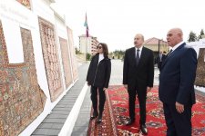 Президент Ильхам Алиев и Первая леди Мехрибан Алиева приняли участие в открытии Агдамского филиала ОАО «Азерхалча» (ФОТО)