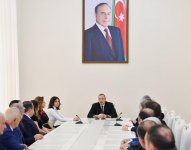 Президент Ильхам Алиев и Первая леди Мехрибан Алиева приняли участие в открытии Агдамского центра мугама (ФОТО)