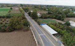 Президент Ильхам Алиев принял участие в открытии автодороги в Агдамском районе (ФОТО)