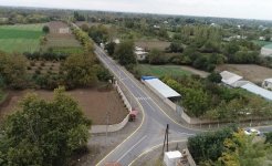 Президент Ильхам Алиев принял участие в открытии автодороги в Агдамском районе (ФОТО)
