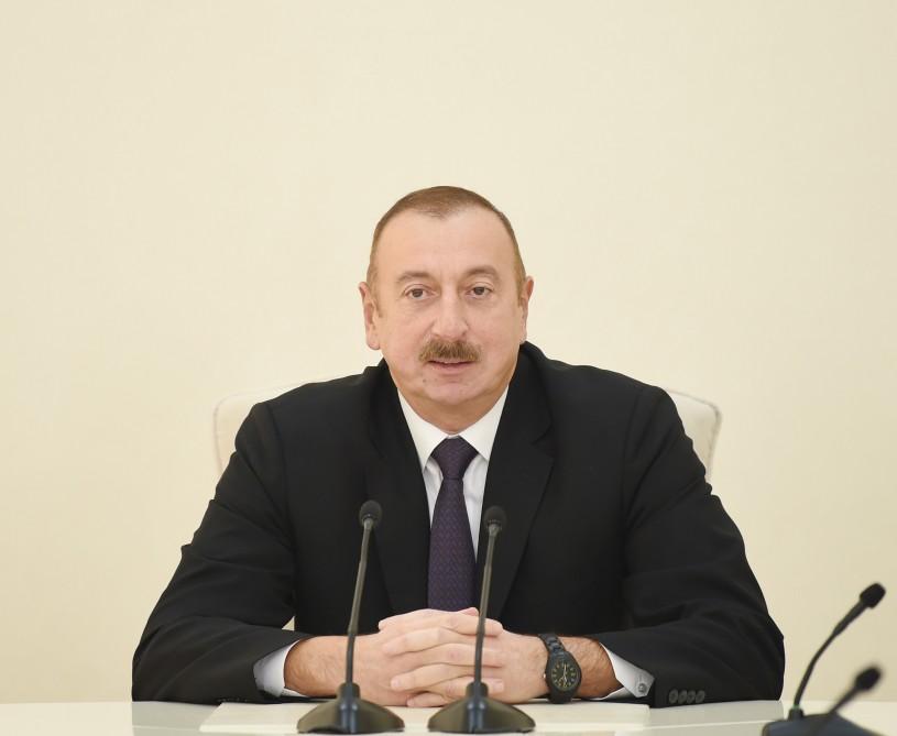 Президент Ильхам Алиев и Первая леди Мехрибан Алиева приняли участие в открытии Агдамского центра мугама (ФОТО)