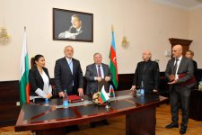 Театры Азербайджана и Болгарии подписали меморандум о сотрудничестве (ФОТО)