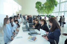 Vice-president of Heydar Aliyev Foundation Leyla Aliyeva attends lecture of recognized Indian yogi and mystic Sadhguru (PHOTO)