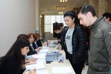 В Бакинском филиале МГУ имени М.В.Ломоносова прошел уникальный Международный географический диктант-2018 (ФОТО)