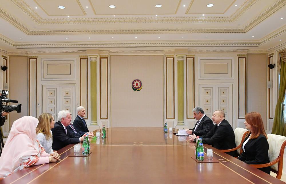 Ilham Aliyev receives delegation led by World Anti-Doping Agency president