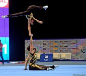 FIG Acrobatic Gymnastics World Cup podium training kicks off in Baku (PHOTO)