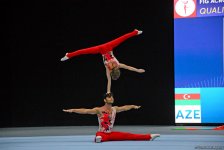 FIG Acrobatic Gymnastics World Cup podium training kicks off in Baku (PHOTO)