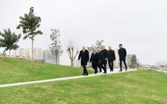 Президент Ильхам Алиев ознакомился с работами по благоустройству и созиданию вокруг бакинской мечети Тезепир (ФОТО)