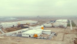 Президент Ильхам Алиев принял участие в открытии завода строительных химикатов в Сумгайытском химико-промышленном парке (ФОТО)