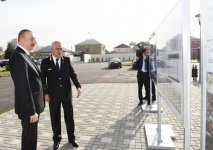 Президент Ильхам Алиев принял участие в открытии комплекса железнодорожного вокзала Сумгайыта (ФОТО)