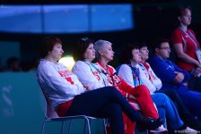 Podium training for FIG Acrobatic Gymnastics World Cup in photos