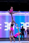 Podium training for FIG Acrobatic Gymnastics World Cup in photos