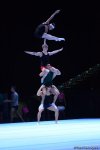 Podium training for FIG Acrobatic Gymnastics World Cup in photos