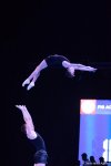 Podium training for FIG Acrobatic Gymnastics World Cup in photos