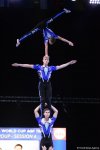 Лучшие моменты первого дня Кубка мира по акробатической гимнастике в Баку  (ФОТОРЕПОРТАЖ)
