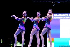 Лучшие моменты последнего дня Кубка мира по акробатической гимнастике в Баку (ФОТОРЕПОРТАЖ)