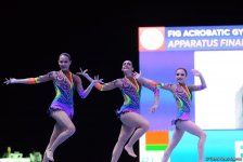 Лучшие моменты последнего дня Кубка мира по акробатической гимнастике в Баку (ФОТОРЕПОРТАЖ)